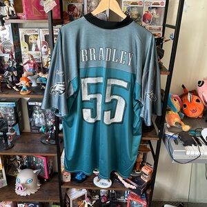 Vintage Reebok Stewart Bradley #55 Philadelphia Eagles Men’s Size XL